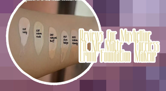 Foundation maybelline natural