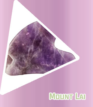 Gua sha stone mount lai
