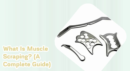 Stainless steel muscle scraper