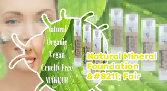Vegan mineral foundation